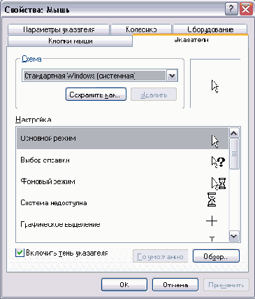 Настройка мыши Как вы