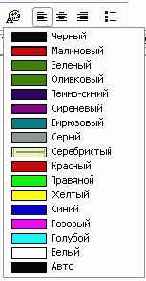 Отмена, буфер обмена и использование цвета