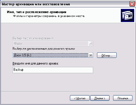 Резервное копирование Чрезвычайно